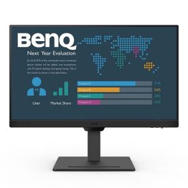   Asztali monitor, Benq IPS monitor 23,8 BL2490T 1920x1080, 250 cd/m2, 5ms, 100 Hz, Eye Care, 2xHDMI, DisplayPort, hangszóró