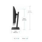 Asztali monitor, Benq IPS monitor 23,8 BL2486TC 1920x1080, 250 cd/m2, 5ms, 100 Hz, Eye Care, HDMI, DisplayPort, USB-C, hangszóró