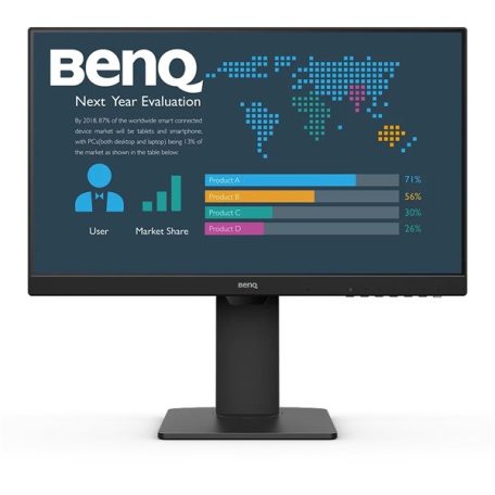 Asztali monitor, Benq IPS monitor 27" BL2786TC 1920x1080, 250 cd/m2, 5ms, VGA, HDMI, DisplayPort, USB-C, hangszóró
