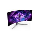 Asztali monitor, AOC 45" Agon Pro AG456UCZD WQHD FreeSync Premium és G-Sync USB-C 800R - OLED - 240Hz | 3 év garancia |