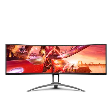 Asztali monitor, AOC 49"AGON AG493QCX - Ívelt Gamer monitor -  VA WLED
