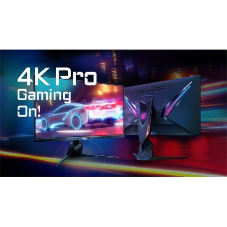 Asztali monitor, Gigabyte LED monitor IPS 31.5" AORUS FI32U 3840x2160, 2xHDMI/Displayport/3xUSB