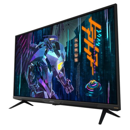 Asztali monitor, Gigabyte VA LED monitor 43" AORUS FV43U-EK 3840x2160, 2xHDMI/Displayport/USB
