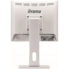 Asztali monitor, Iiyama Prolite monitor, 17", 1280x1024, 5:4, 250cd, 5ms, DVI/VGA, Hangszóró, Fehér, pivot,állítható mag., dönthető