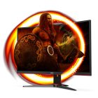 Asztali monitor, AOC Ívelt Gaming 165Hz VA monitor 23.6" C24G2AE/BK, 1920x1080, 16:9, 250cd/m2, 1ms, 2xHDMI/DisplayPort/VGA, hangszóró