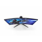 Asztali monitor, AOC Ívelt Gaming 240Hz VA monitor 27" C27G2ZU/BK, 1920x1080, 16:9, 300cd/m2, 0.5ms, 2xHDMI/DisplayPort/4xUSB, hangszóró
