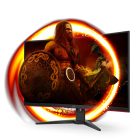 Asztali monitor, AOC Ívelt Gaming 240Hz VA monitor 31.5" C32G2ZE/BK, 1920x1080, 16:9, 300cd/m2, 1ms, 2xHDMI/DisplayPort