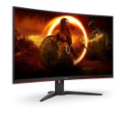 Asztali monitor, AOC Ívelt Gaming 240Hz VA monitor 31.5" C32G2ZE/BK, 1920x1080, 16:9, 300cd/m2, 1ms, 2xHDMI/DisplayPort