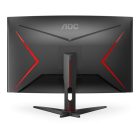 Asztali monitor, AOC Ívelt Gaming 240Hz VA monitor 31.5" C32G2ZE/BK, 1920x1080, 16:9, 300cd/m2, 1ms, 2xHDMI/DisplayPort