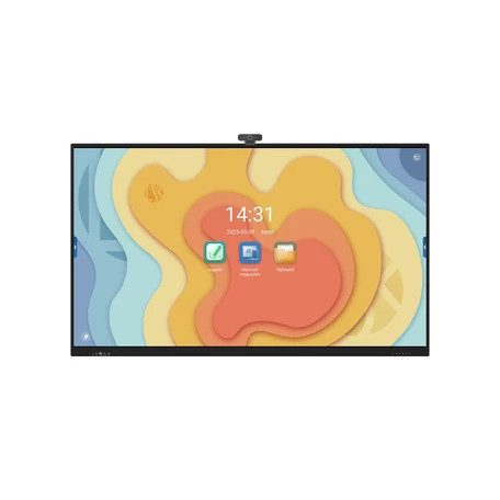Interaktív kijelző, LSK ClassBoard W5075C+ full HD USB webkamerával, 4K (3840 x 2160) felbontás, 75" / 190 cm képátló