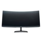Asztali monitor, CoolerMaster Ívelt VA monitor Quantum Dot, 34" GM34-CW, 144Hz, UWQHD 3440x1440, FreeSync2, 2xHDMI2.0/1xDisplayport1.2