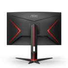 Asztali monitor, AOC Ívelt Gaming 165Hz VA monitor 27" CQ27G2S/BK, 2560x1440, 16:9, 250cd/m2, 1ms, 2xHDMI/DisplayPort