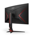 Asztali monitor, AOC Ívelt Gaming 165Hz VA monitor 27" CQ27G2S/BK, 2560x1440, 16:9, 250cd/m2, 1ms, 2xHDMI/DisplayPort