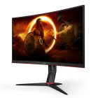 Asztali monitor, AOC Ívelt Gaming 165Hz VA monitor 27" CQ27G2S/BK, 2560x1440, 16:9, 250cd/m2, 1ms, 2xHDMI/DisplayPort