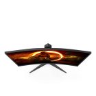 Asztali monitor, AOC Ívelt Gaming 165Hz VA monitor 27" CQ27G2S/BK, 2560x1440, 16:9, 250cd/m2, 1ms, 2xHDMI/DisplayPort