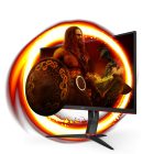 Asztali monitor, AOC Ívelt Gaming 165Hz VA monitor 27" CQ27G2S/BK, 2560x1440, 16:9, 250cd/m2, 1ms, 2xHDMI/DisplayPort