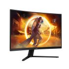 Asztali monitor, AOC Ívelt Gaming 180Hz monitor 31,5" CQ32G4VE, 2560x1440, 16:9, 300cd/m2, 1ms, 2xHDMI/DisplayPort, HDR10