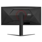 Asztali monitor, AOC Ívelt Gaming 240Hz monitor 34" CU34G4Z, 3440x1440, 21:9, 450cd/m2, 0,5ms, HDMIx2/DisplayPort/USBx2