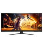 Asztali monitor, AOC Ívelt Gaming 180Hz Fast VA monitor 34" CU34G4, 3440x1440, 21:9, 300 cd/m2, 0.5 ms, HDMIx2/DisplayPort