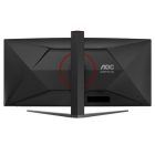Asztali monitor, AOC Ívelt Gaming 180Hz Fast VA monitor 34" CU34G4, 3440x1440, 21:9, 300 cd/m2, 0.5 ms, HDMIx2/DisplayPort
