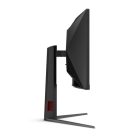 Asztali monitor, AOC Ívelt Gaming 180Hz Fast VA monitor 34" CU34G4, 3440x1440, 21:9, 300 cd/m2, 0.5 ms, HDMIx2/DisplayPort