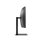 Asztali monitor, AOC ívelt monitor 34" CU34V5C/BK 3440x1440, 21:9, 300cd/m2, 4ms, HDMI/DisplayPort/USBx4/USB-C, hangszóró