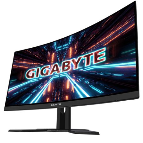 Asztali monitor, Gigabyte Ívelt VA LED monitor 27" G27FC A 1920x1080, 2xHDMI/Displayport/2xUSB