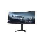 Asztali monitor, Lenovo 34" G34w-30 monitor - VA
