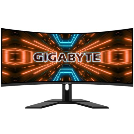 Asztali monitor, Gigabyte Ívelt VA LED monitor 34" G34WQC A 3440x1440, 2xHDMI/2xDisplayport