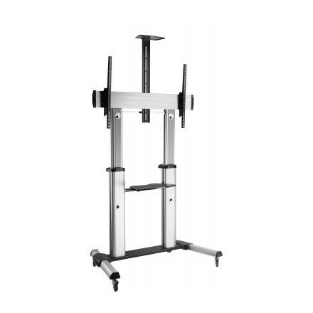 Techly ICA-TR24 Professzionális gurulós kijelző padlóállvány, 60-100 "