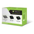 Techly HDMI-Audio Extractor hangleválasztó, SPDIF, RCA, 2.0/5.1