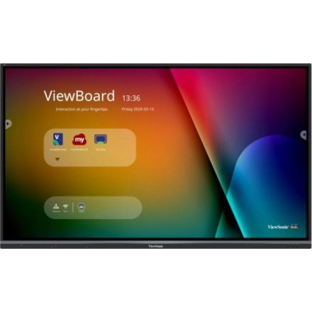 Interaktív kijelző, Viewsonic IFP5550-3, 4K (3840 x 2160) felbontás, 55" / 139 cm képátló