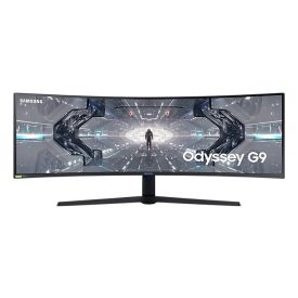   Asztali monitor, Samsung 49 LC49G95TSSPXEN DQHD VA 32:9 1ms ívelt gamer ultrawide monitor"