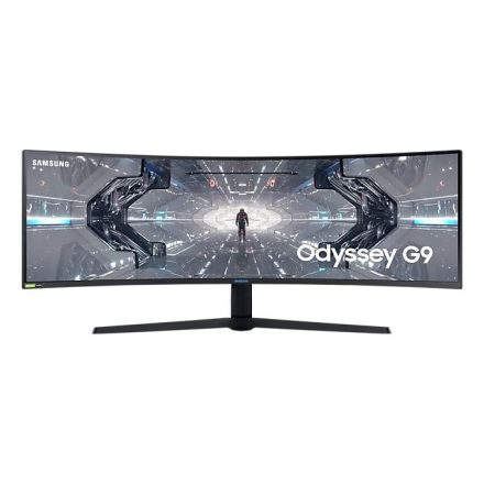 Asztali monitor, Samsung 49 LC49G95TSSPXEN DQHD VA 32:9 1ms ívelt gamer ultrawide monitor"
