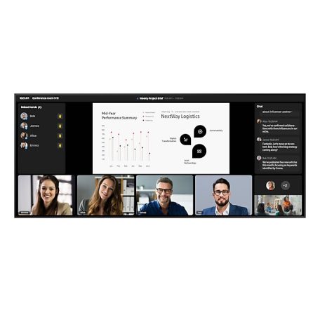Reklámkijelző, Samsung LFD kijelző 105 QP105DX-5K 24/7, UHD, 500cd/m2
