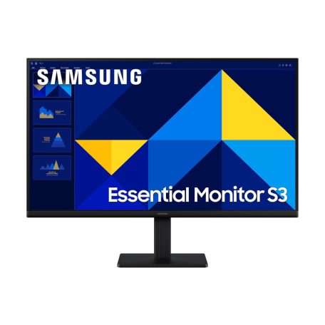 Asztali monitor, Samsung Essential S3 22", LS22D300GAUXEN