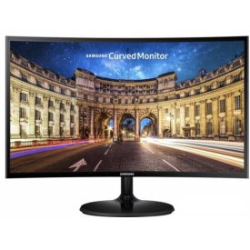   Asztali monitor, Samsung 24 LS24C360EAUXEN FHD VA 16:9 4ms ívelt monitor"
