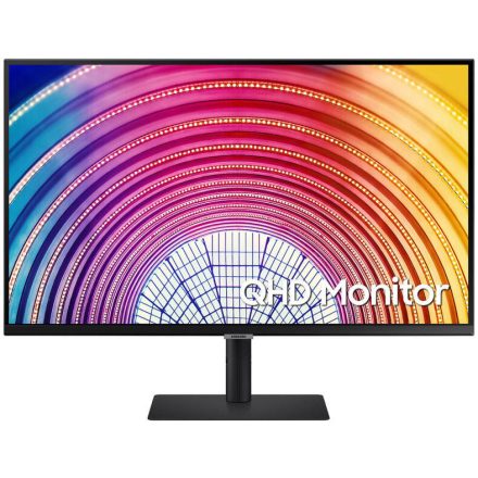 Asztali monitor, Samsung 27 LS27A600NWUXEN WQHD IPS 16:9 5ms monitor"