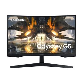   Asztali monitor, Samsung 27 LS27AG550EUXEN WQHD VA 16:9 1ms gamer Odyssey G5 monitor"