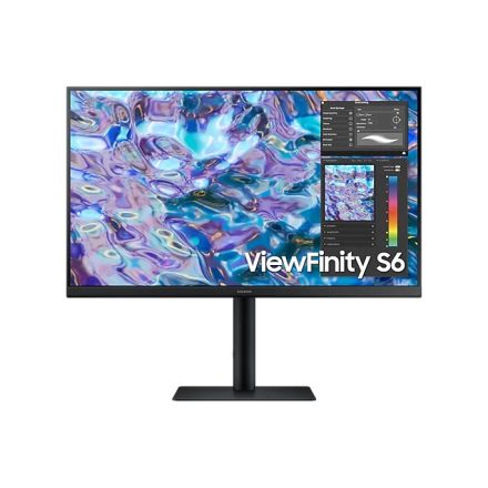 Asztali monitor, Samsung 27 LS27B610EQUXEN WQHD IPS 16:9 5ms monitor