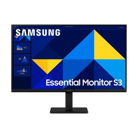Asztali monitor, Samsung Essential S3 27, LS27D300GAUXEN 