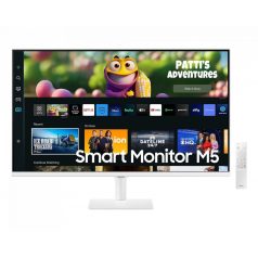   Asztali monitor, Samsung 32 LS32CM501EUXDU FHD VA 16:9 4ms smart monitor