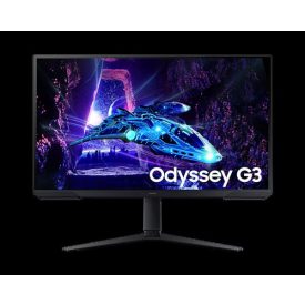   Asztali monitor, Samsung 32 LS32DG302EUXEN FHD VA 16:9 1MPRT monitor