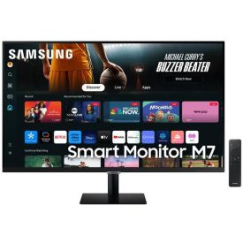   Asztali monitor, Samsung 32 LS32DM702UUXDU UHD VA 16:9 4msGTG monitor