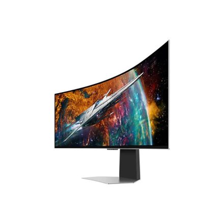 Asztali monitor, Samsung 49 LS49CG950SUXDU QHD OLED 32:9 0,03ms Odyssey G9 G95SC smart gamer monitor