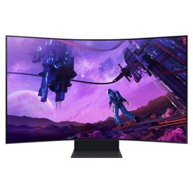   Asztali monitor, Samsung 55 LS55CG970NUXDU ARK 4K UHD VA 16:9 1ms monitor