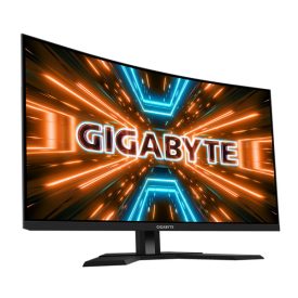   Asztali monitor, Gigabyte Ívelt VA LED monitor 31.5" M32QC 