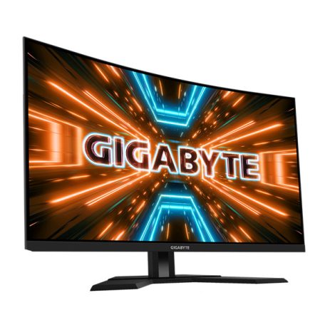 Asztali monitor, Gigabyte Ívelt VA LED monitor 31.5" M32QC 