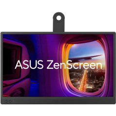   Asztali monitor, Asus 15.6" MB169CK ZenScreen - hordozható monitor - USB-C Pivot - IPS