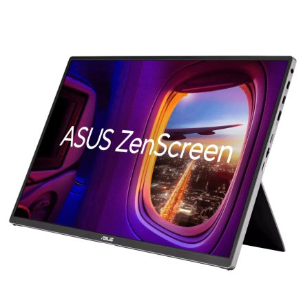 Asztali monitor, Asus 16&quot MQ16FC ZenScreen Duo - hordozható monitor - OLED - FHD  - 60Hz I 3 év garancia I, Hordozható